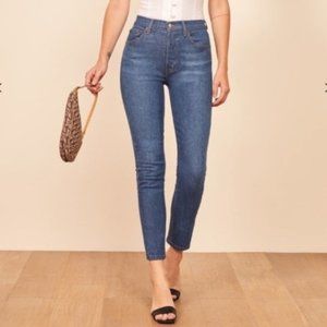 Reformation Serena High Skinny Crop